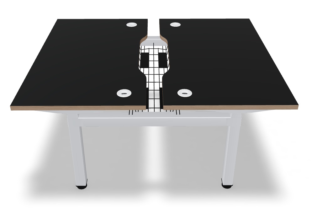 Twin-Motor Sit-Stand Office Desk Bench