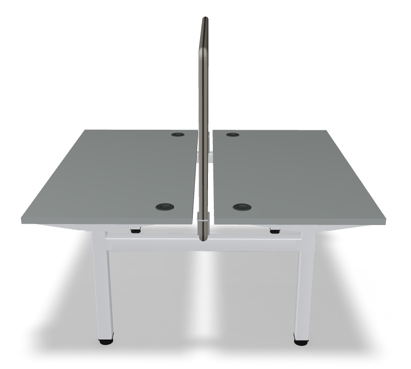Back to Back Manual Height Adjustable Desk