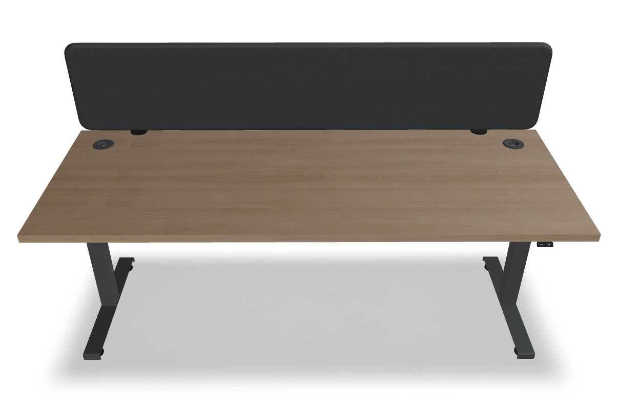 Ogi Drive Twin-Motor Sit-Stand Office Desk, W70.8" x D27.5"