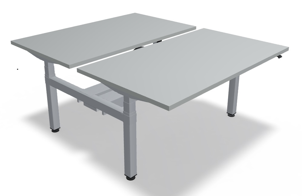Ogi Drive Electrically Height Adjustable Double Desk