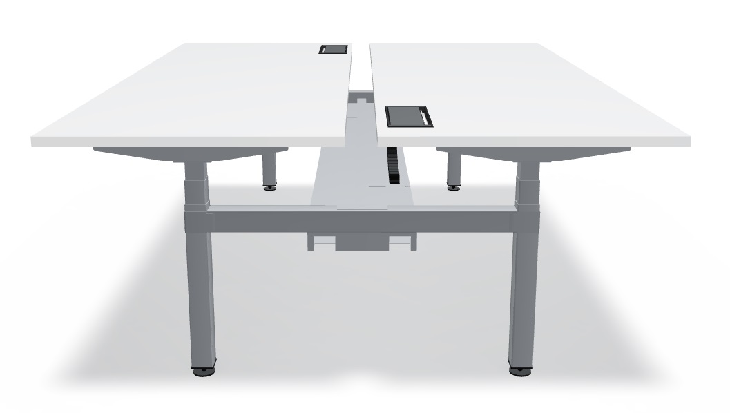 Height Back-to-Back Workstation