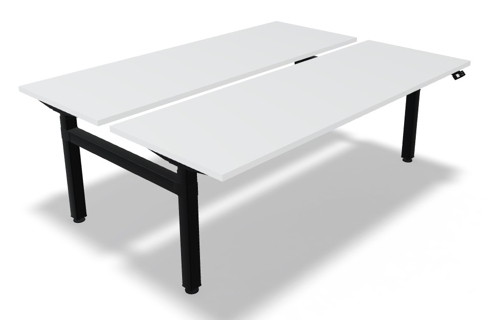 Ogi Drive Single-Motor Sit-Stand Office Bench Desk, W78.7" x D58.6"