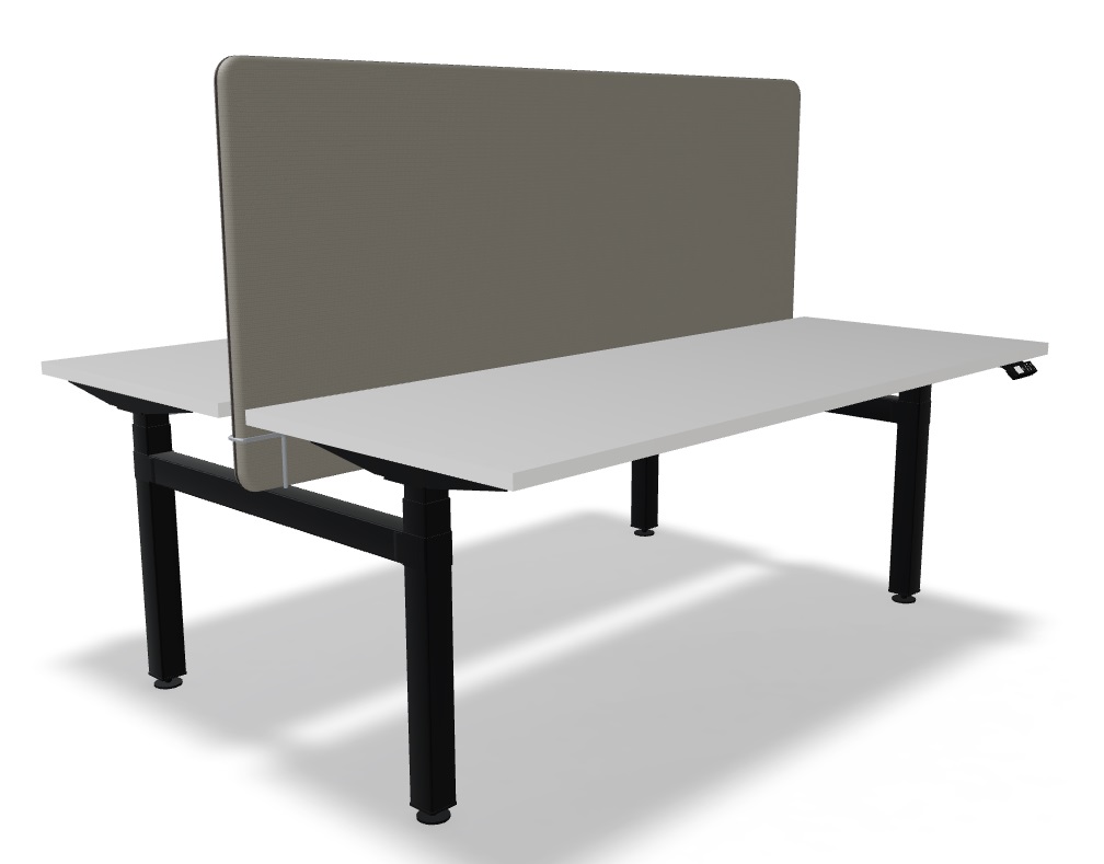 Ogi Drive Single-Motor Sit-Stand Office Bench Desk, W70.8" x D58.6"