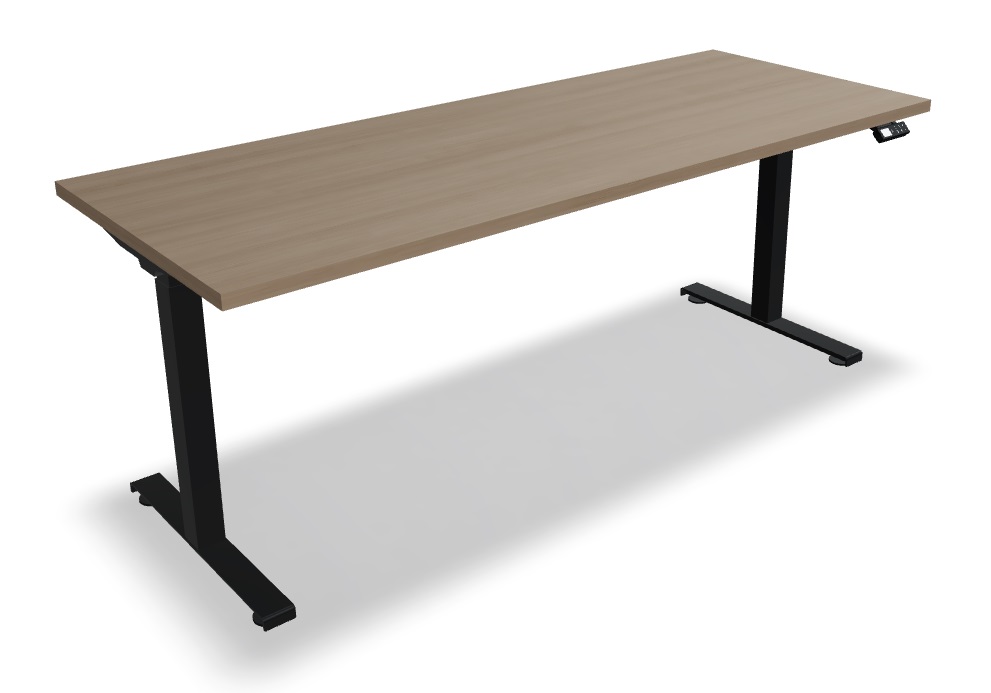 Ogi Drive Single-Motor Sit-Stand Office Desk, W70.8" x D27.5"