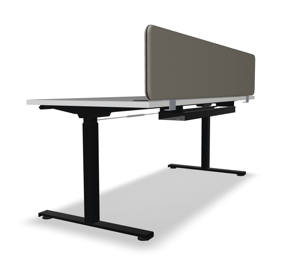 Ogi Drive Single-Motor Sit-Stand Office Desk, W70.8" x D31.4"