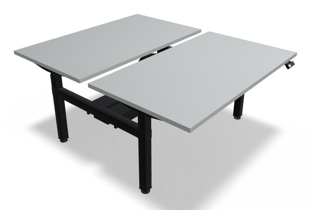 MDD Ogi Electrically Height Adjustable Double Workbench