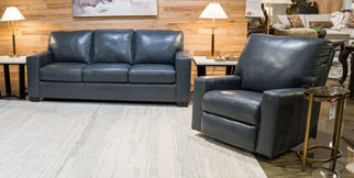 Bolsena Leather Living Room Set