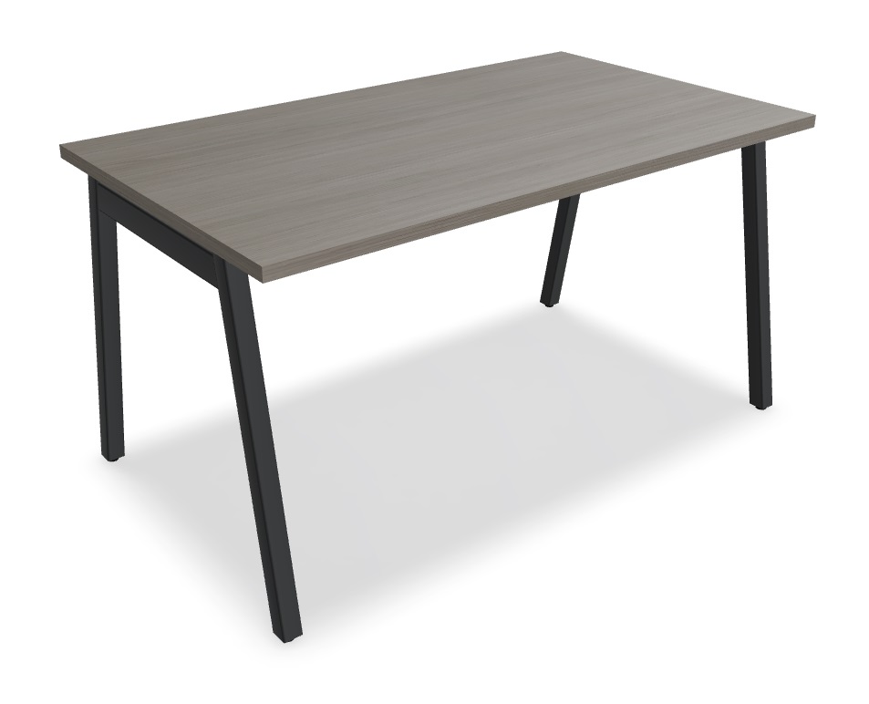 Ogi M Office Single Straight Desk, W55.1" x D31.4"