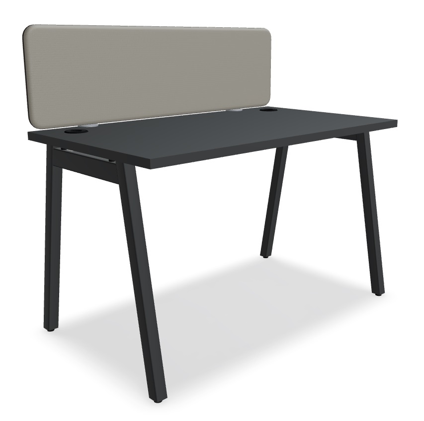 Ogi M Office Single Straight Desk, W47.2" x D27.5"