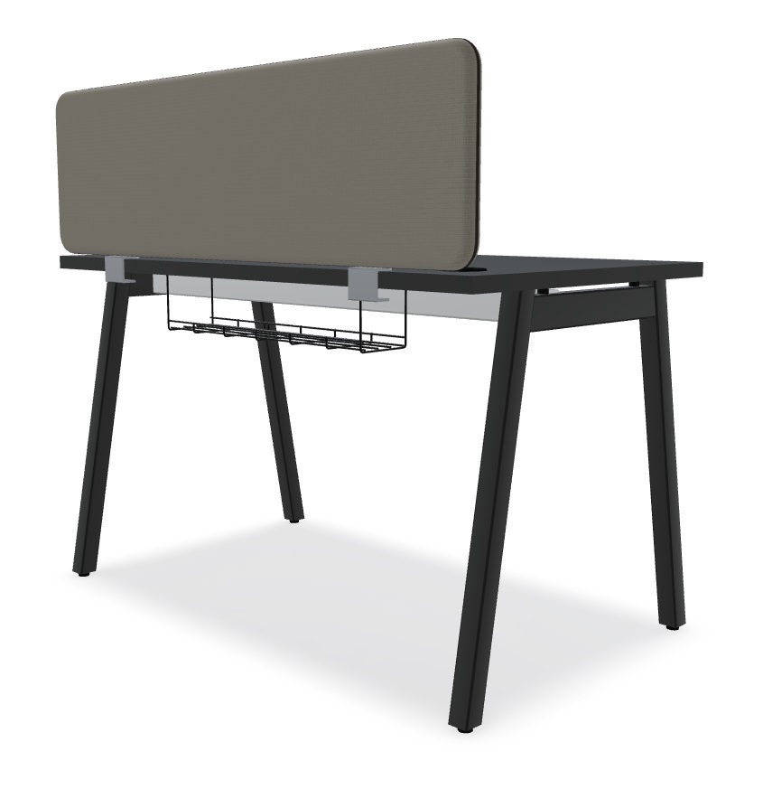 Ogi M Office Single Straight Desk, W47.2" x D27.5"
