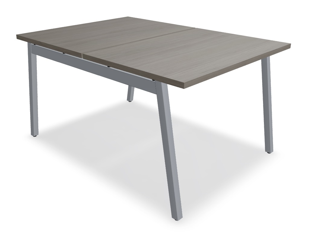 Ogi M Office Straight 2-Desk Bench, W39.3" x D55.5"