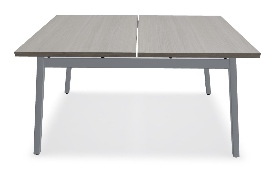 Ogi M Office Straight 2-Desk Bench, W39.3" x D55.5"