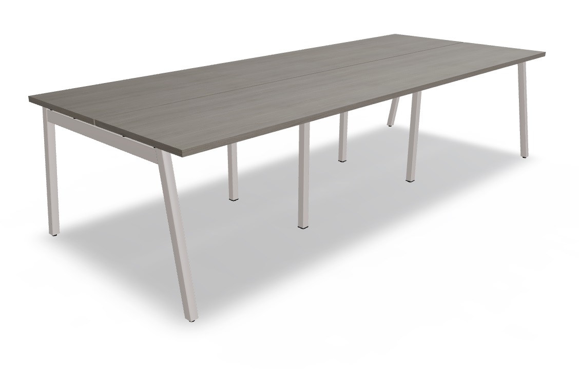 Ogi M Office 6-Desk Bench