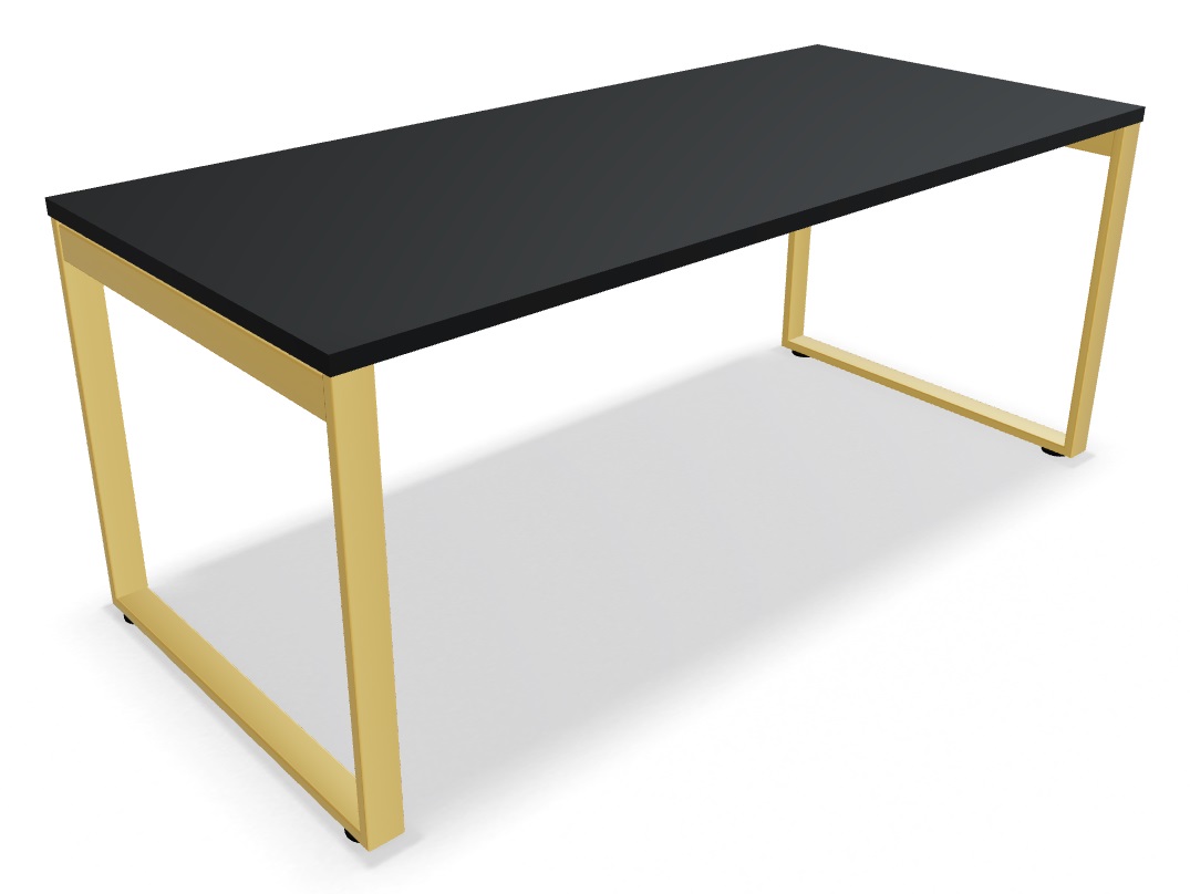Ogi Q Office Single Straight Desk, W70.8" x D31.4"