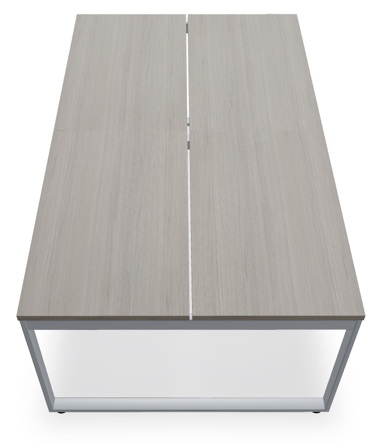 Ogi Q Office 4-Desk Bench