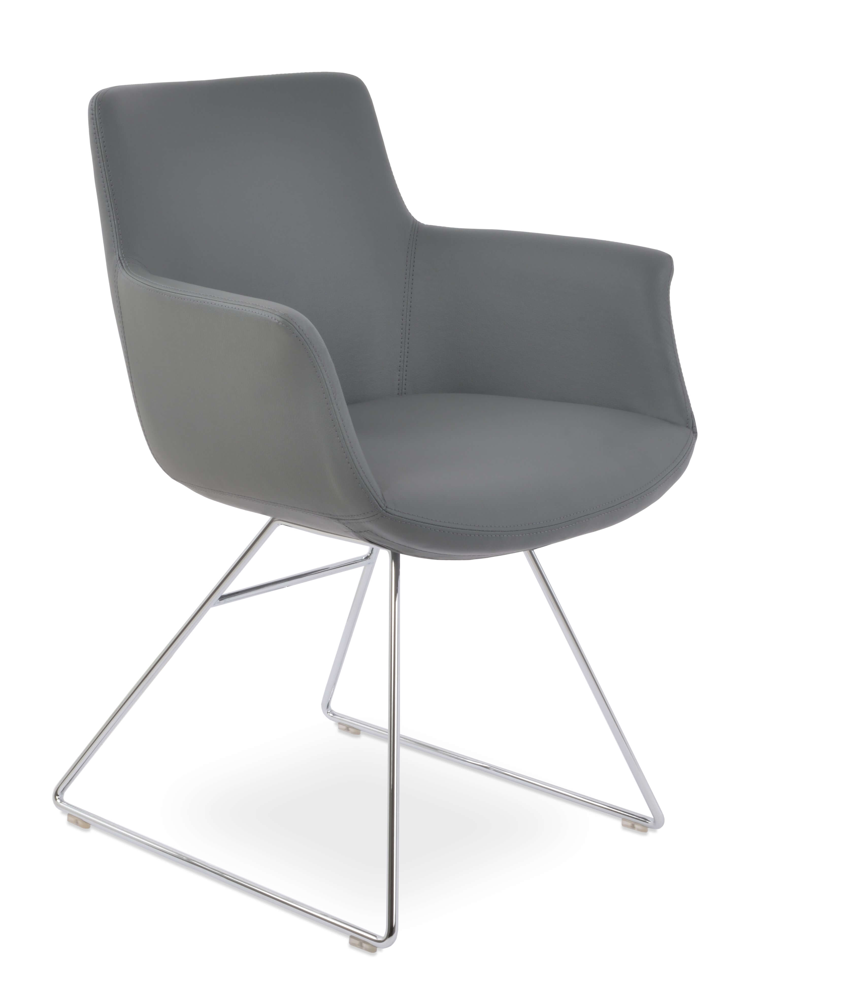 Bottega Arm Wire Dining Chair