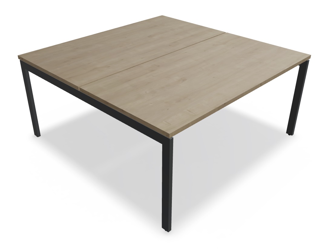 Ogi U Office Straight Bench, W62.9" x D63.3"