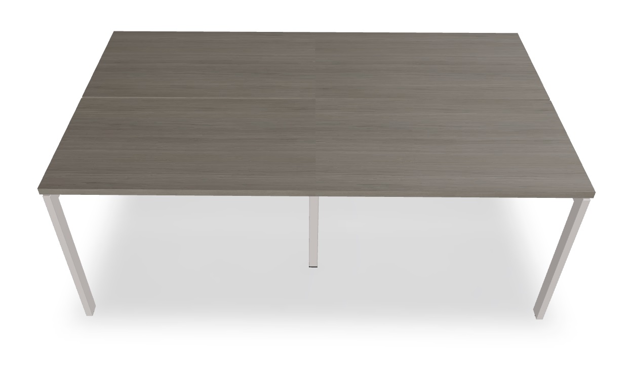 Ogi U Office 4-Desk Bench