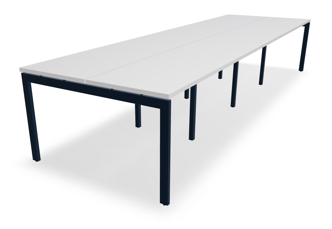 Axis 6-User Double Sided Workspace White