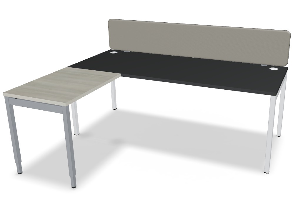 OGI Y Height Adjustment Office Desk, W78.7" x D31.4"