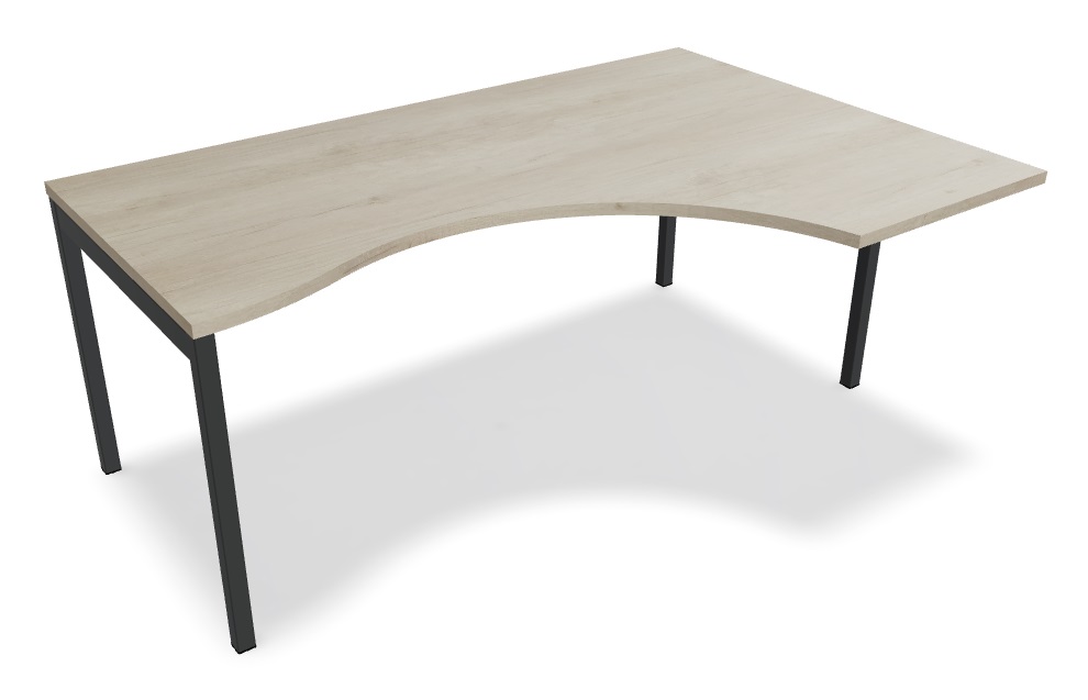 Ogi Y Office Single Radial Desk