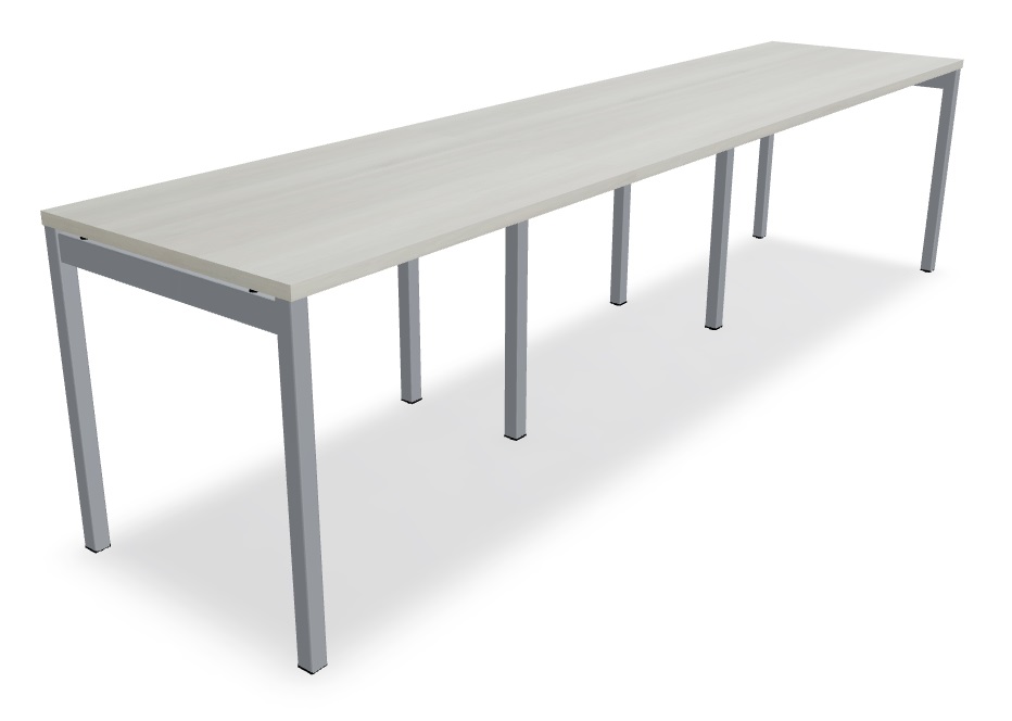 Dynamic Evolve Plus Bench Desk Three Person Row