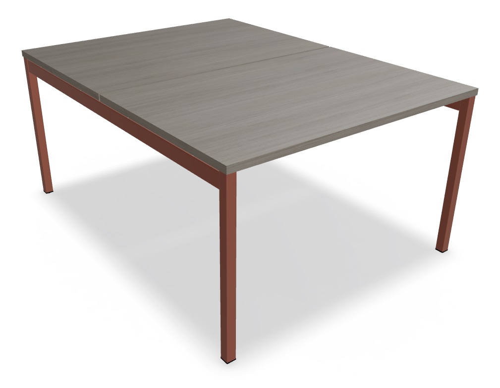 Ogi Y Office Straight Bench, W47.2" x D63.3"