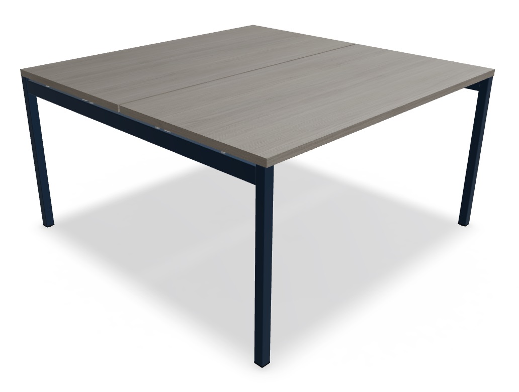 Ogi Y Office Straight Bench, W55.1" x D55.5"