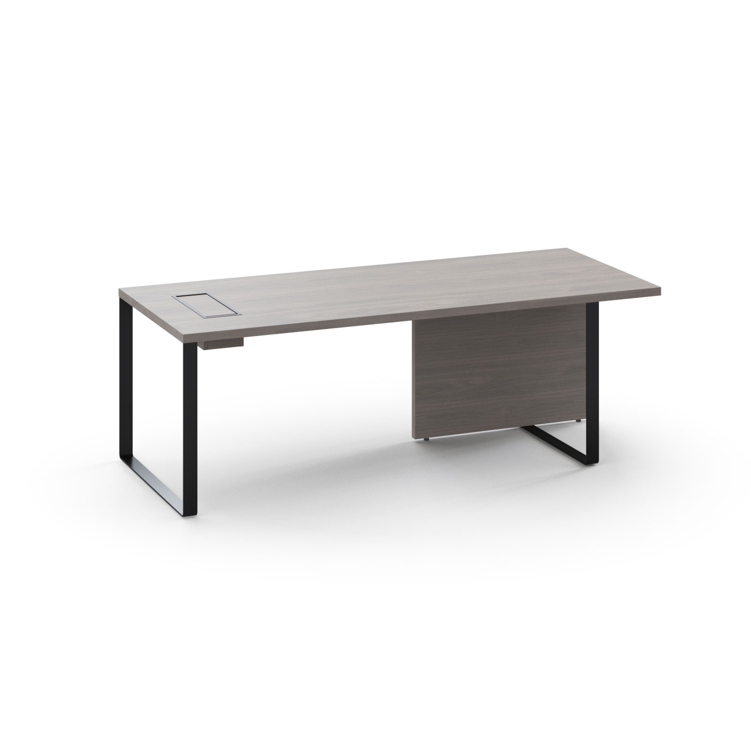 Plana Executive Desk w/Modesty Pannel by NARBUTAS