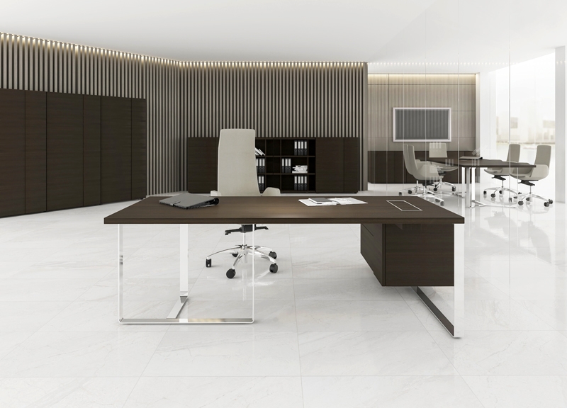 Plana Melamine Office Executive Set, Composition 1