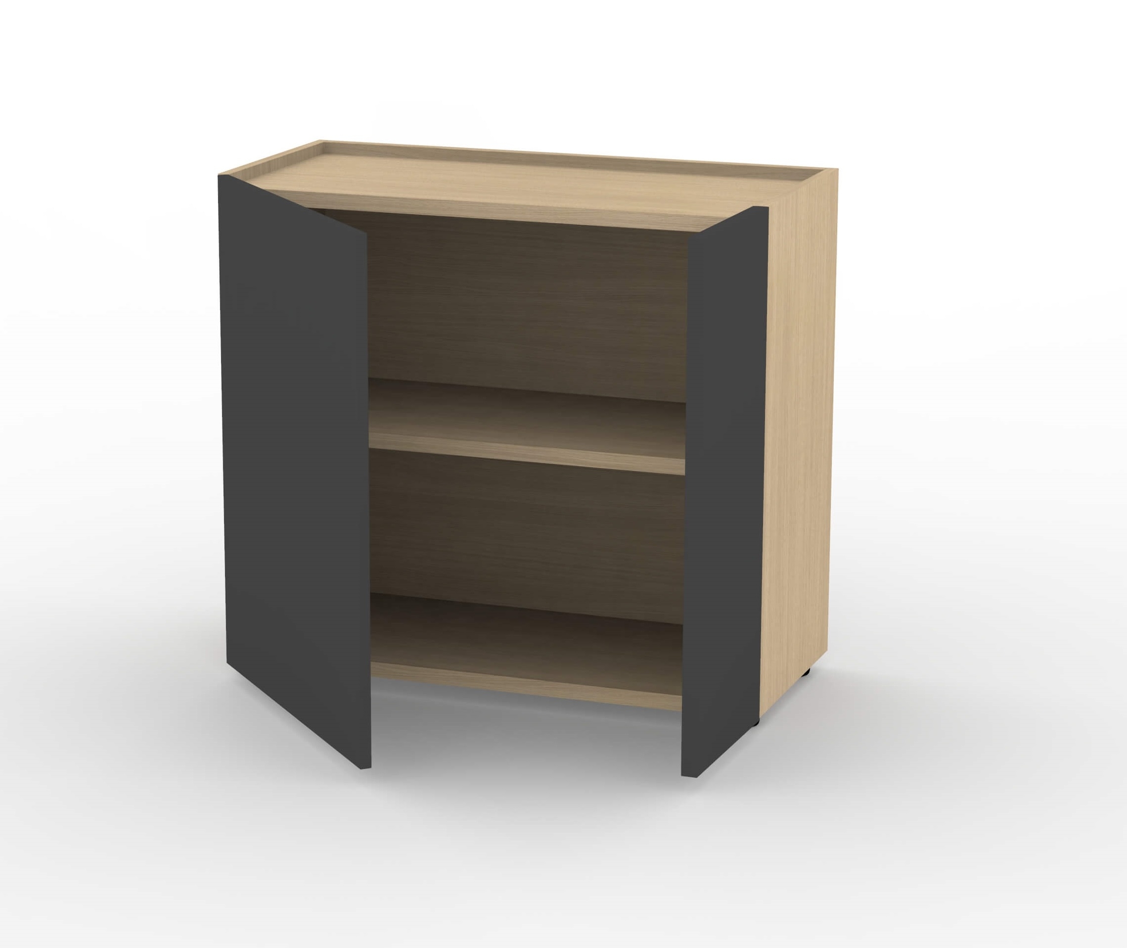 Plana Melamine Office Executive Set, Composition 1