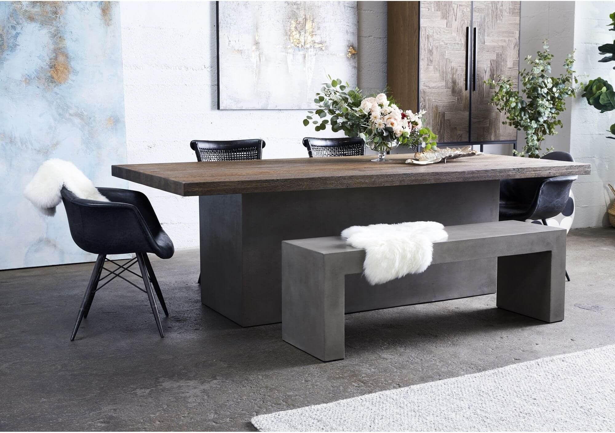 Lazarus Outdoor Bench