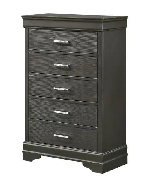 SM Sophie Wood Chest w/5 Drawers