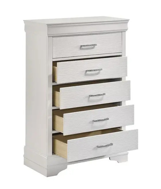 SM Sophie Wood Chest w/5 Drawers