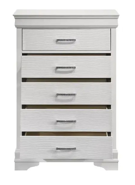 SM Sophie Wood Chest w/5 Drawers