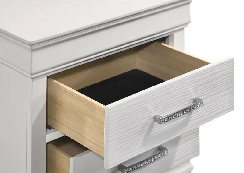 SM Sophie Wood Nightstand w/2 Drawers