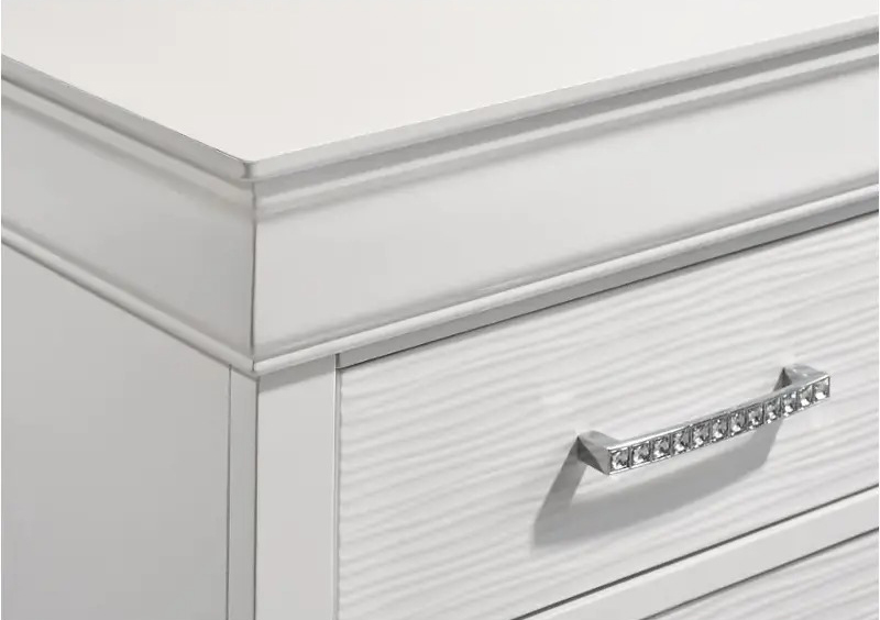 SM Sophie Wood Nightstand w/2 Drawers