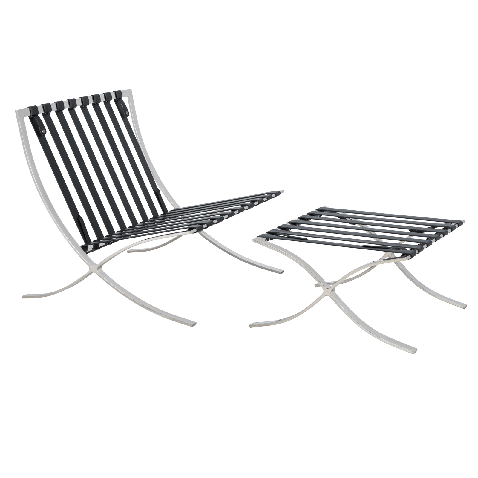 Bellefonte Chair & Ottoman