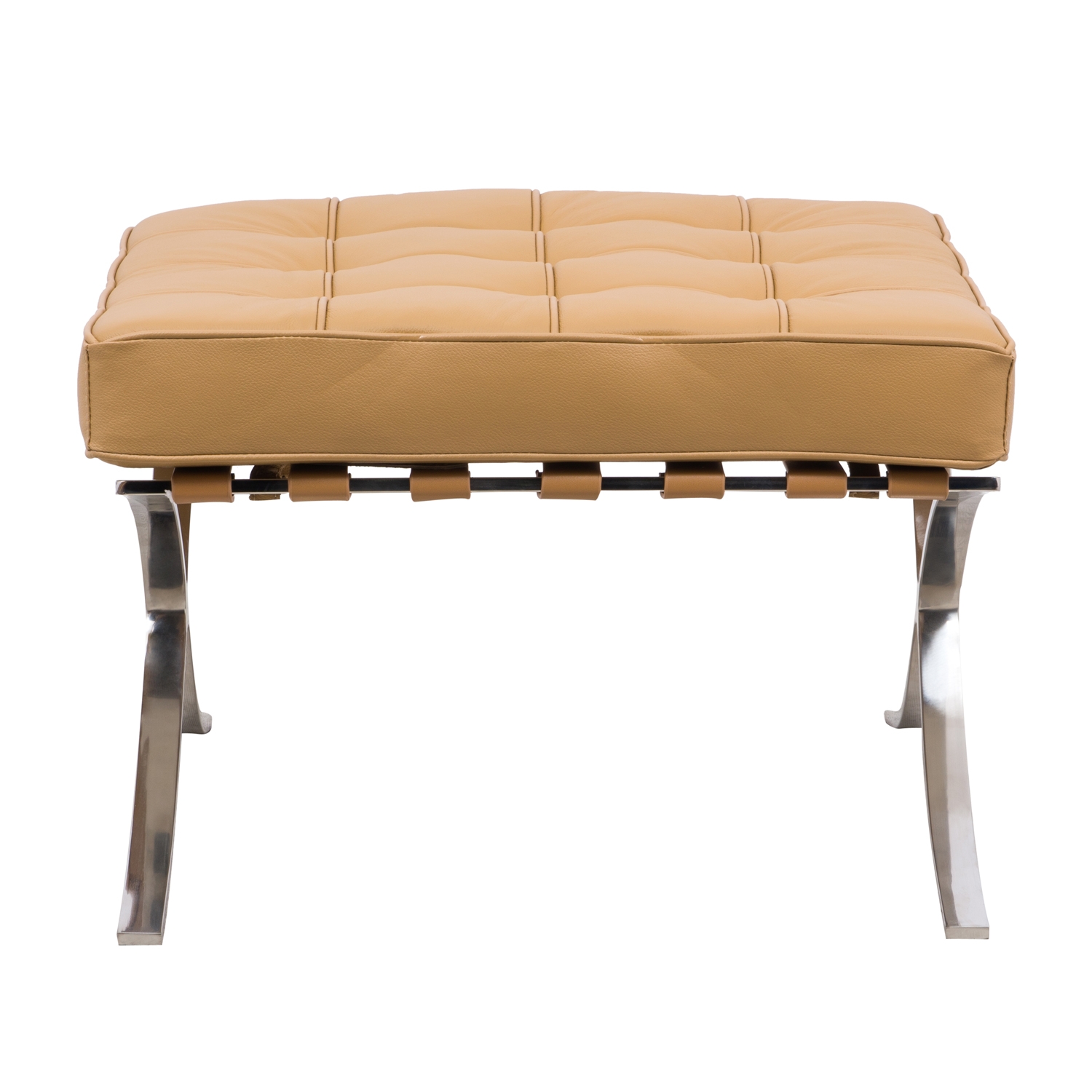 Bellefonte Leatherette Ottoman