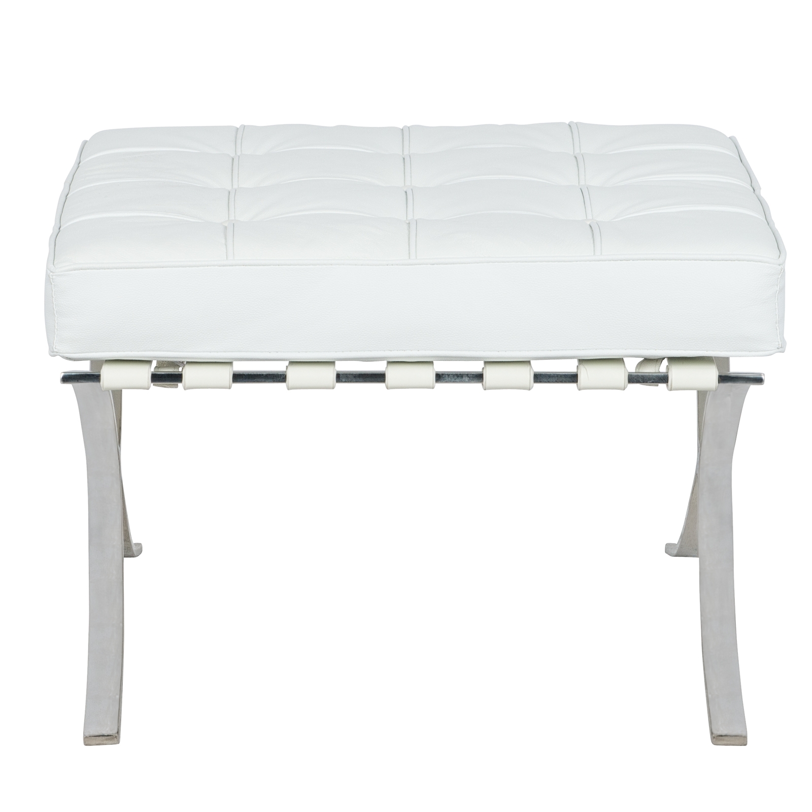 Bellefonte Leatherette Ottoman