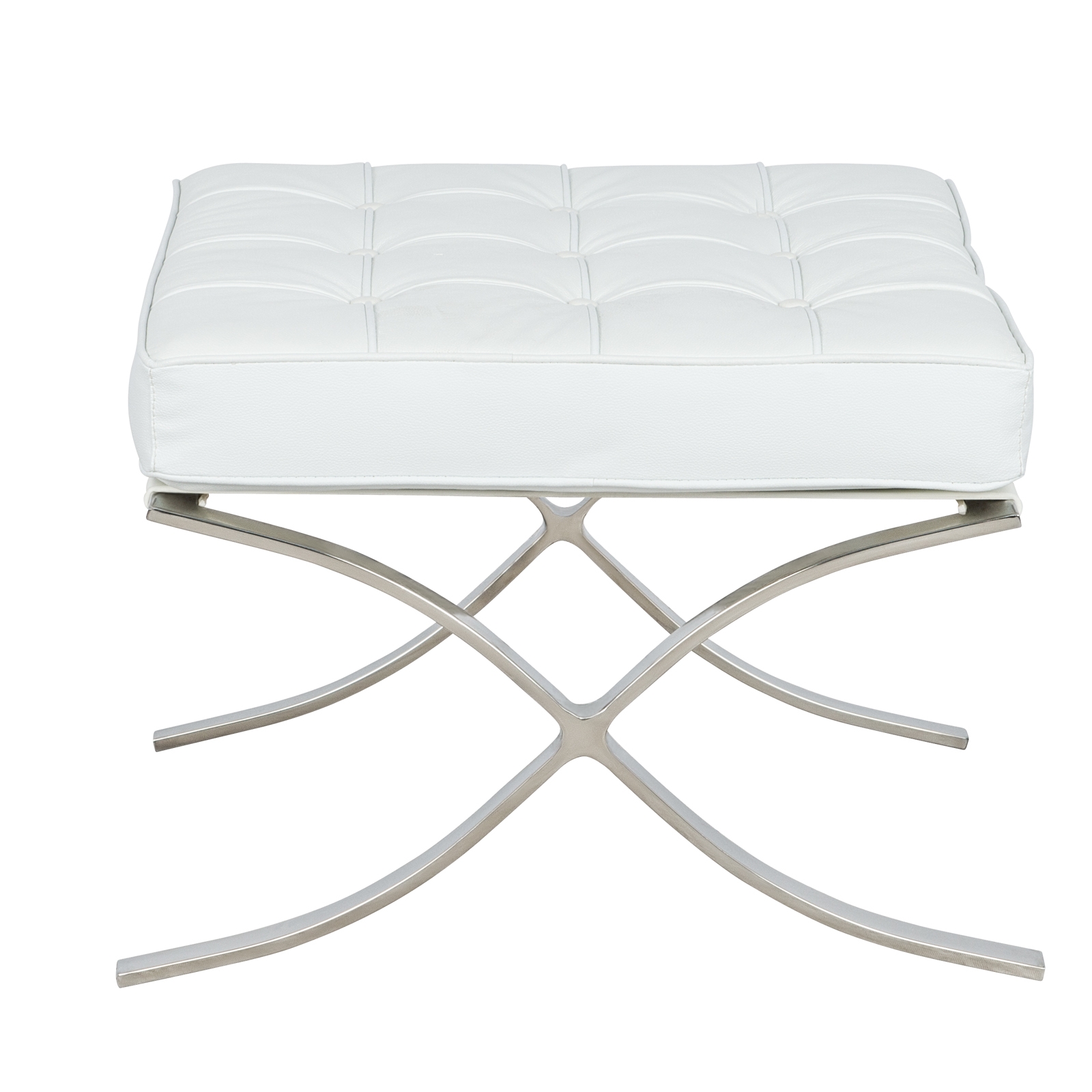 Bellefonte Leatherette Ottoman