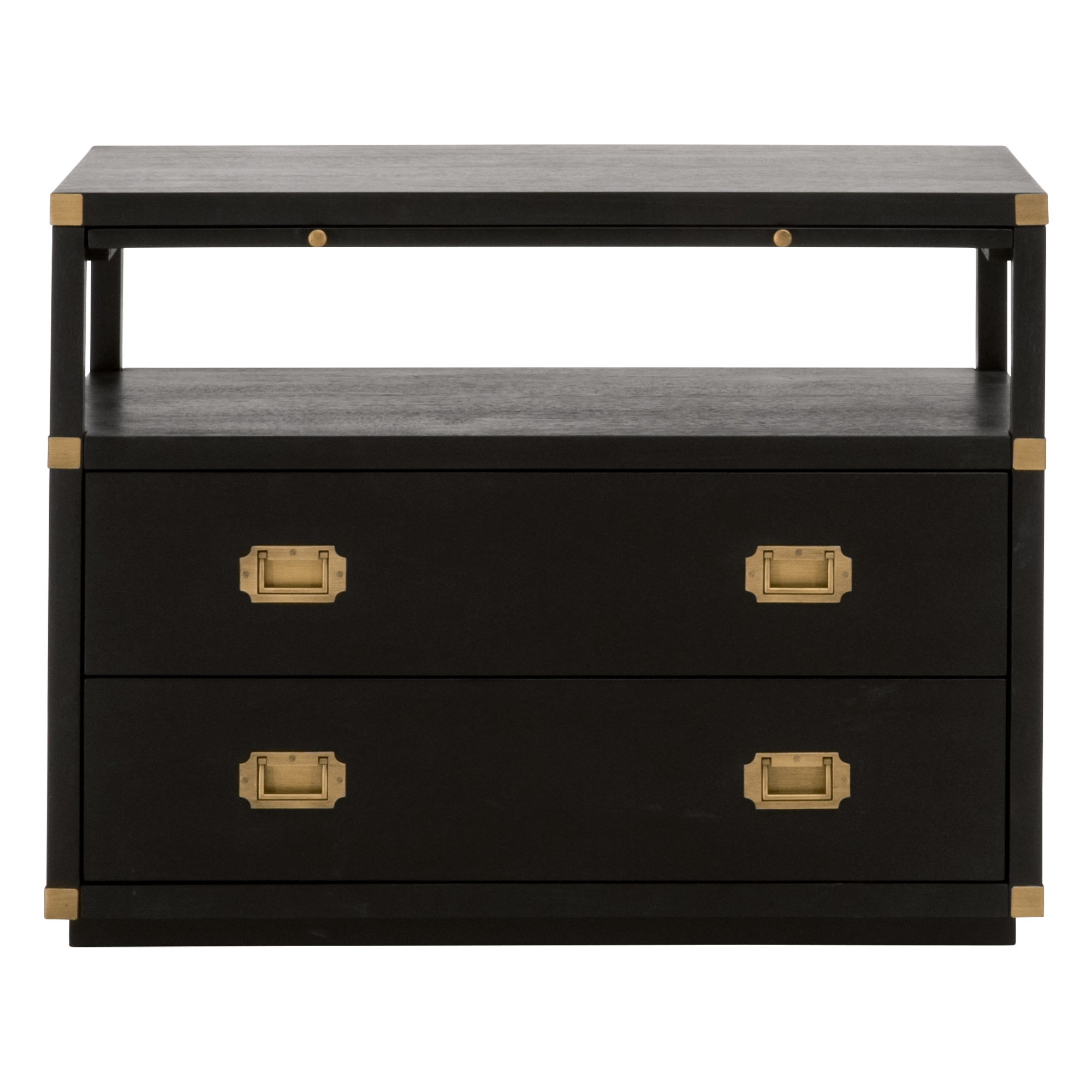 Bradley Wood Nightstand w/2 Drawers