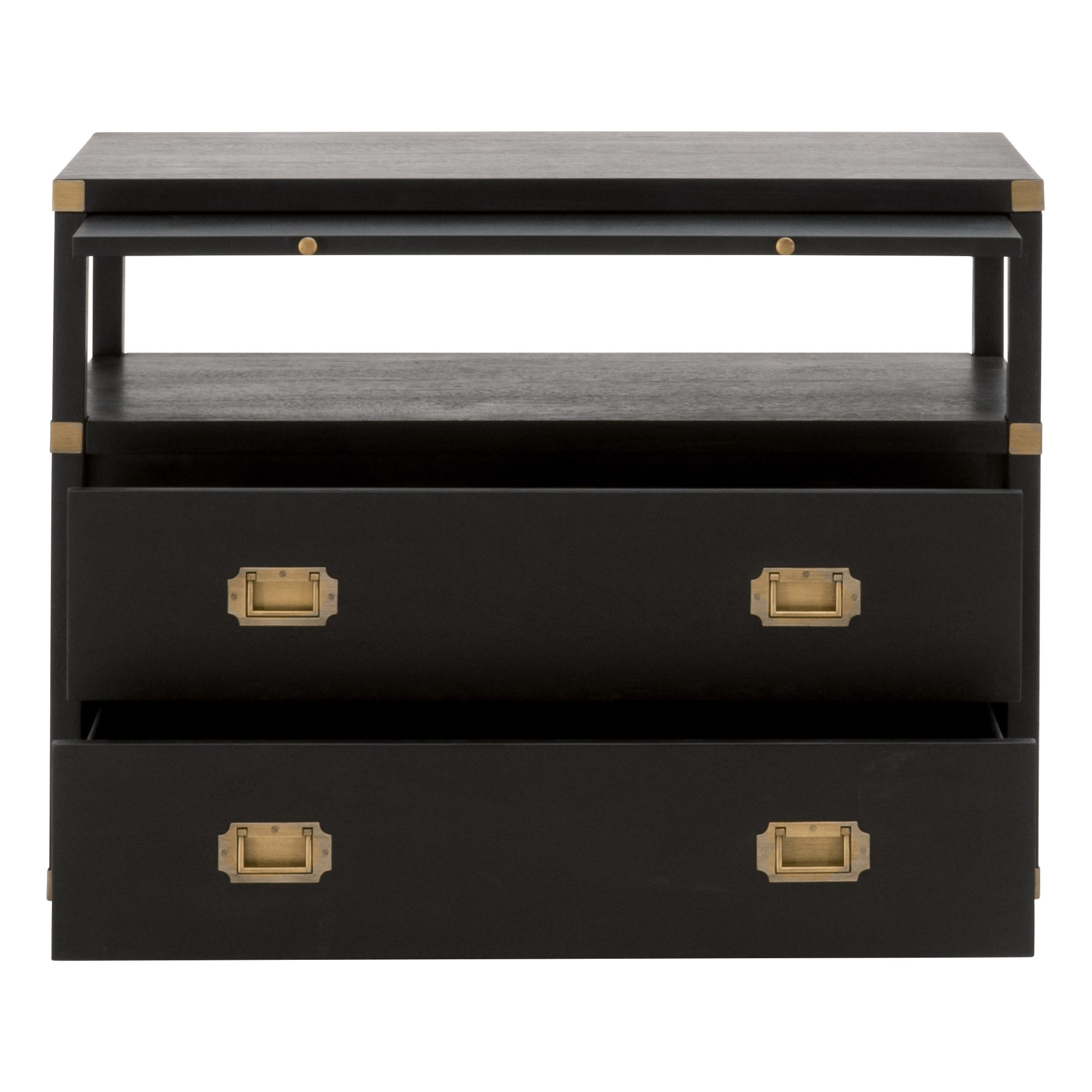 Bradley Wood Nightstand w/2 Drawers