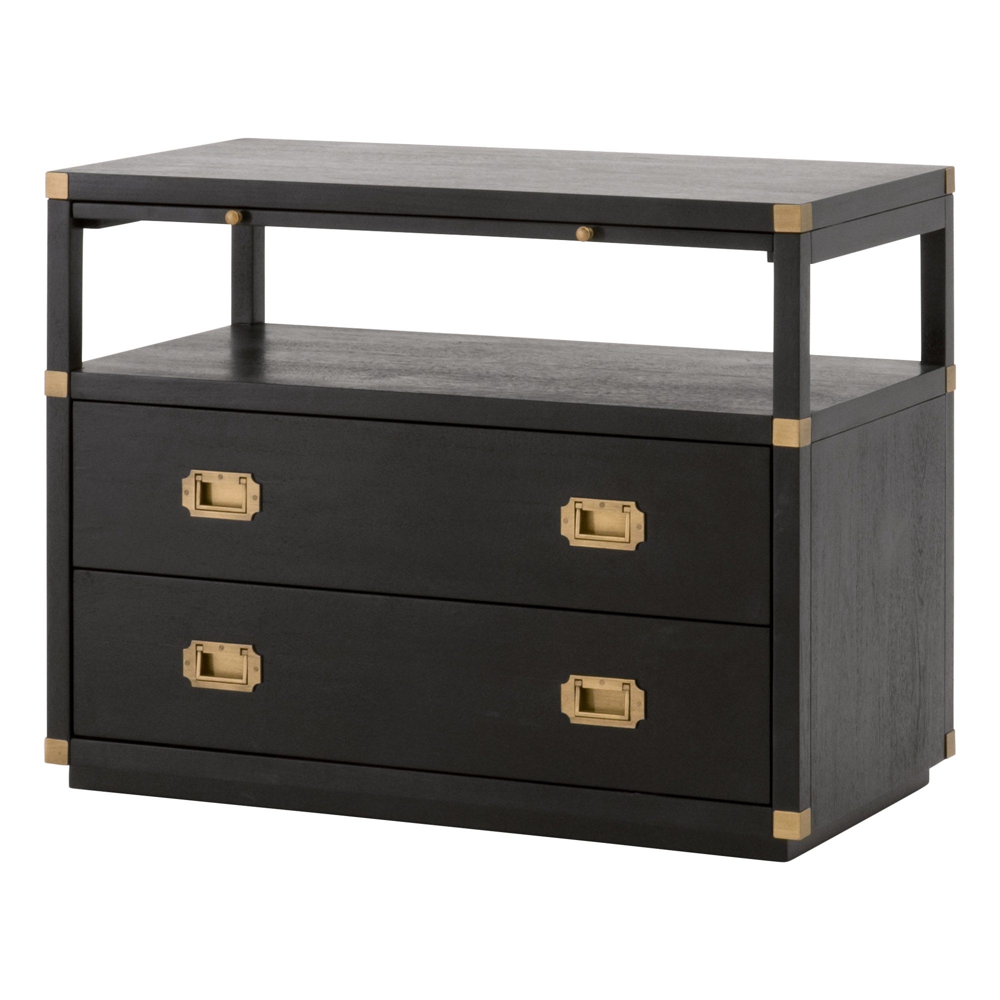 Bradley Wood Nightstand w/2 Drawers