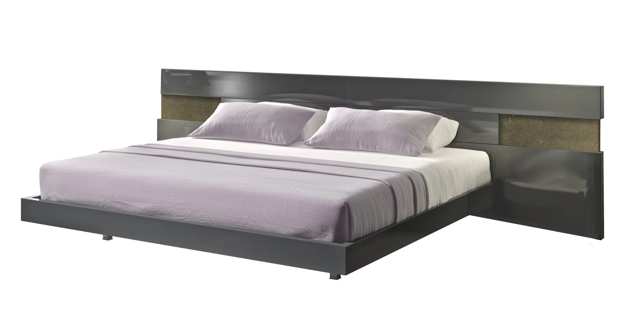 Braga Premium LED Platform Bedroom Set - Thumbnail 5