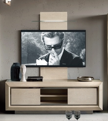 Elite TV Cabinet w/2 Doors & Open Shelf
