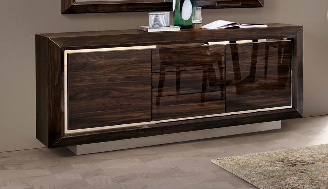 Elite 2 Door Buffet w/3 Drawers