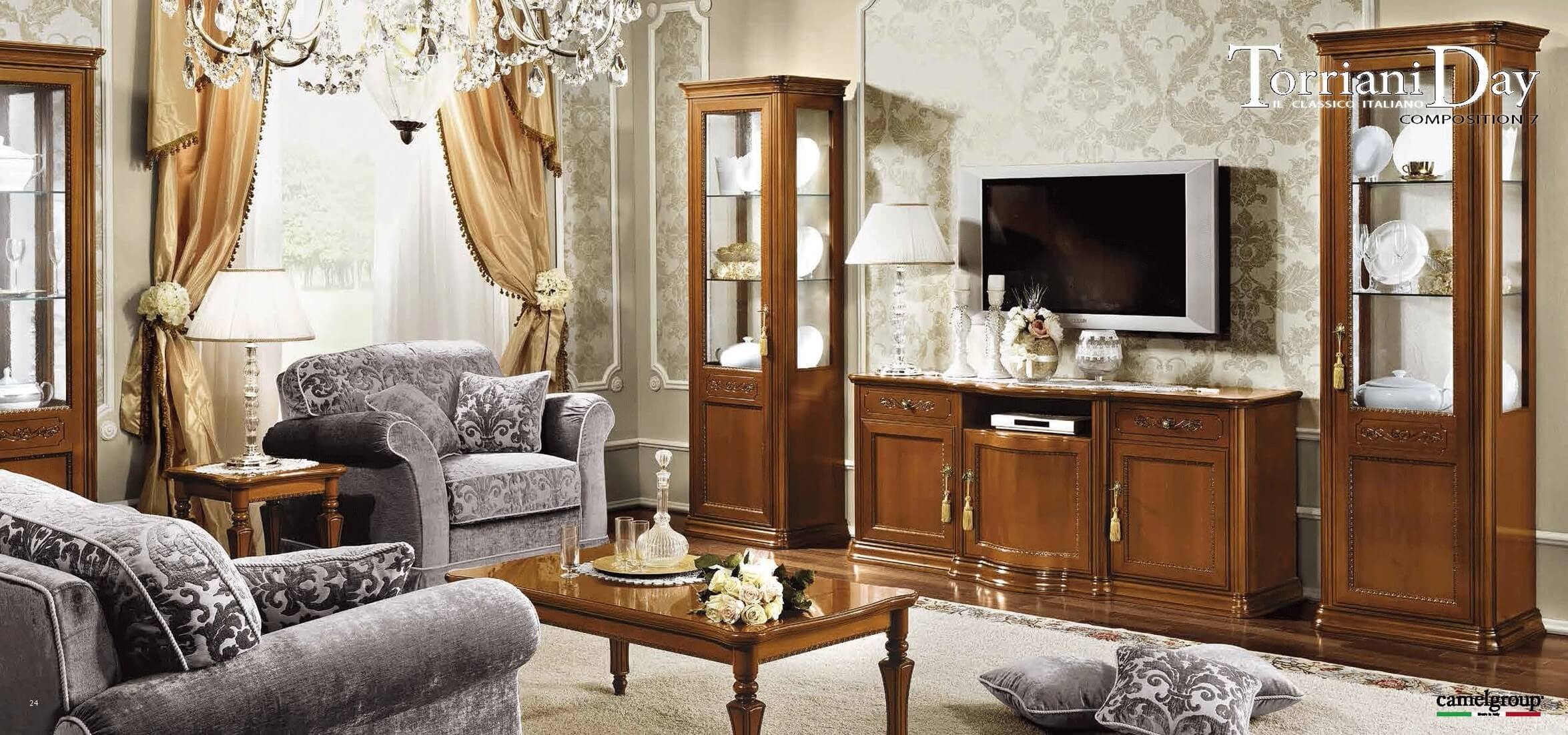 Torriani Wood Oval Dining Set