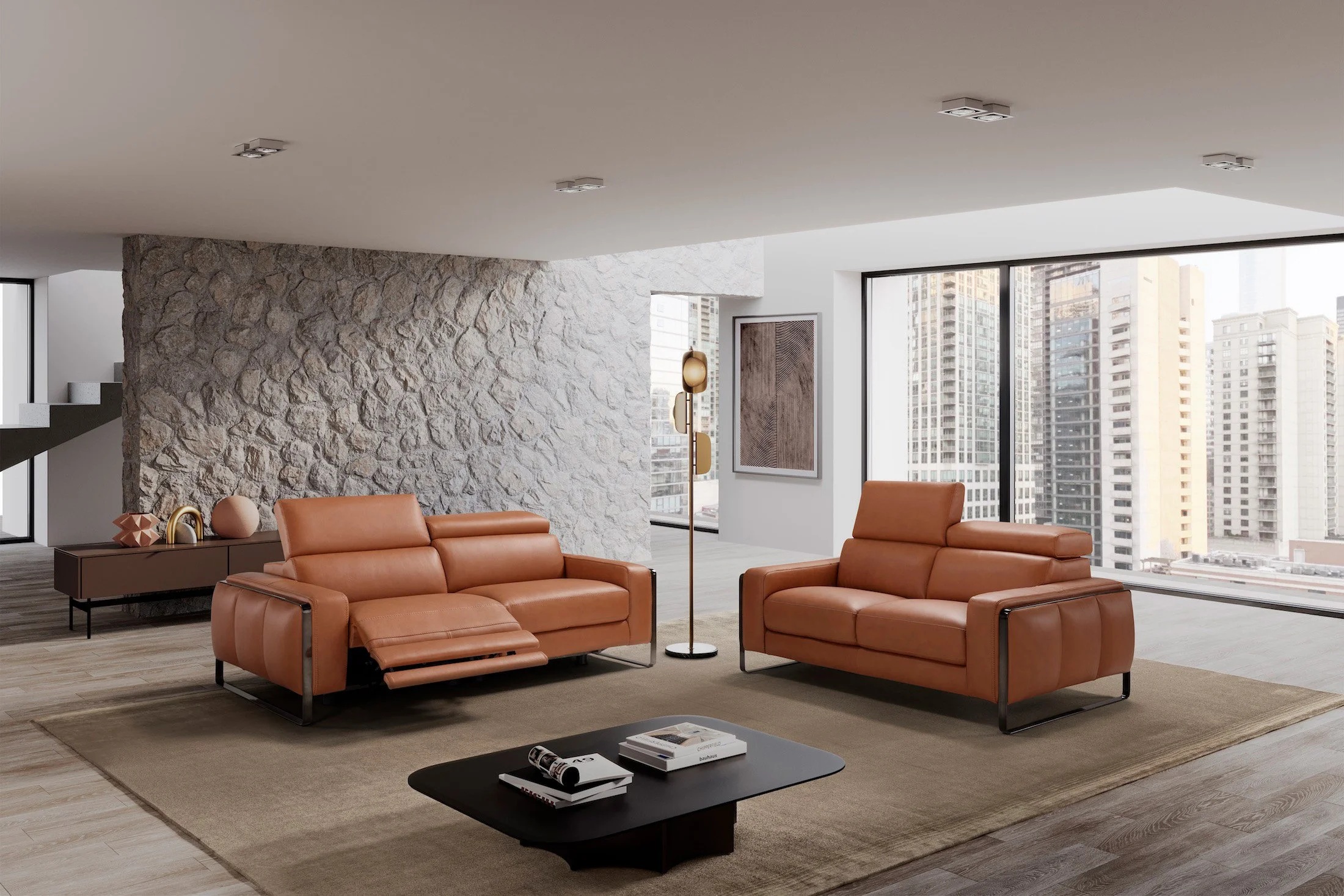 Brera Leather Sofa