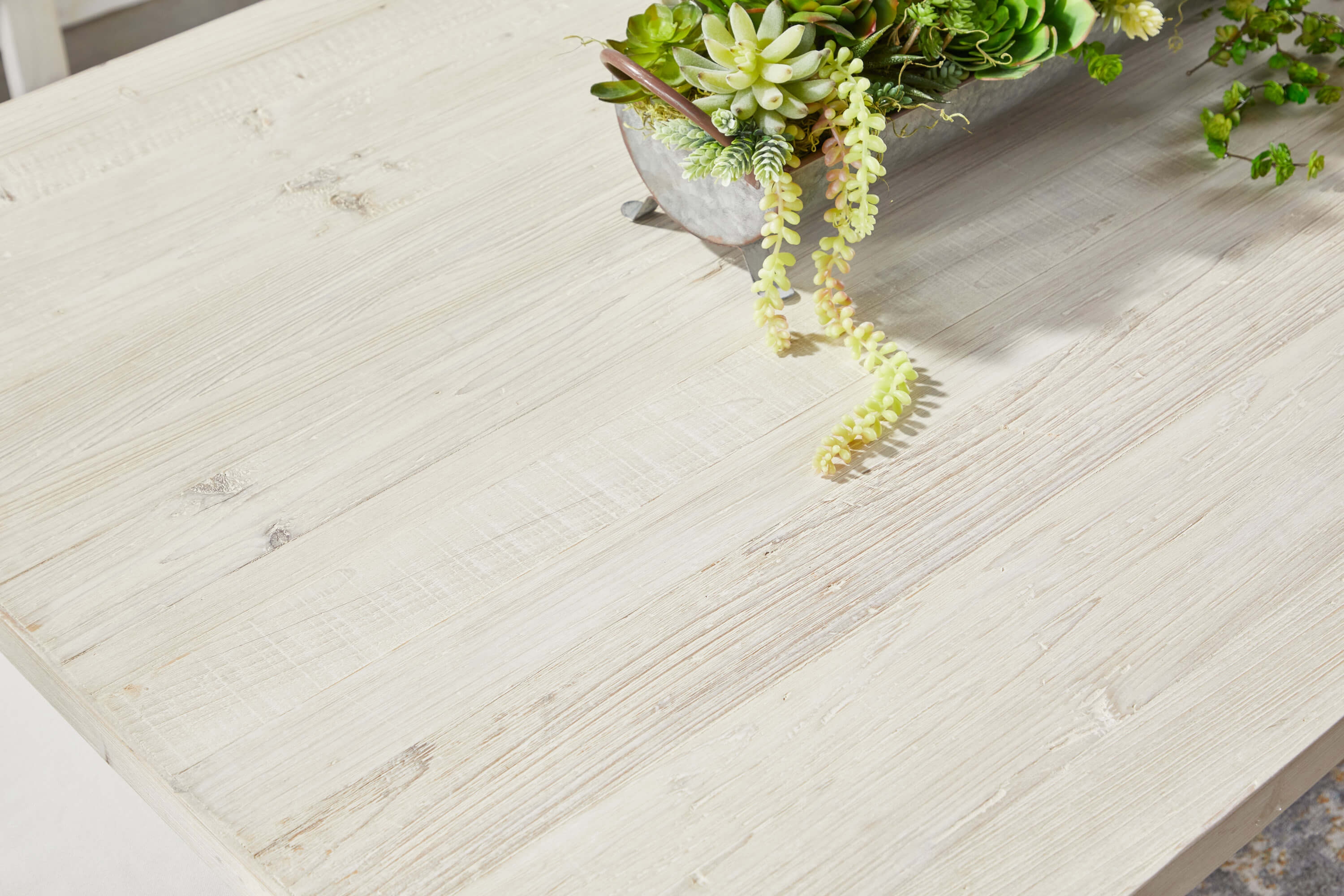 Bridge Reclaimed Pine Wood Dining Table